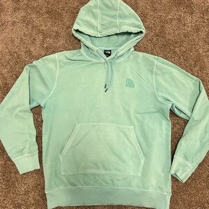 The North Face Men's Light Green Hoodie